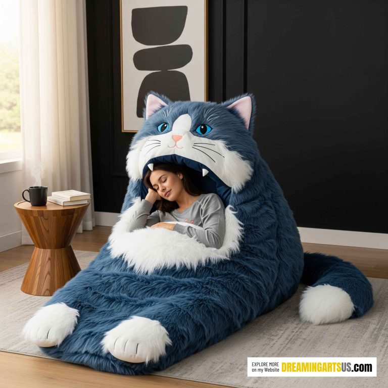 Fluffy Cat Sleeping Bags | Cozy, Cute & Purr-fectly Designed