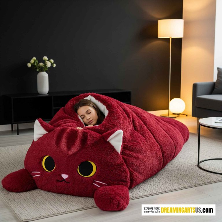 Fluffy Cat Sleeping Bags | Cozy, Cute & Purr-fectly Designed