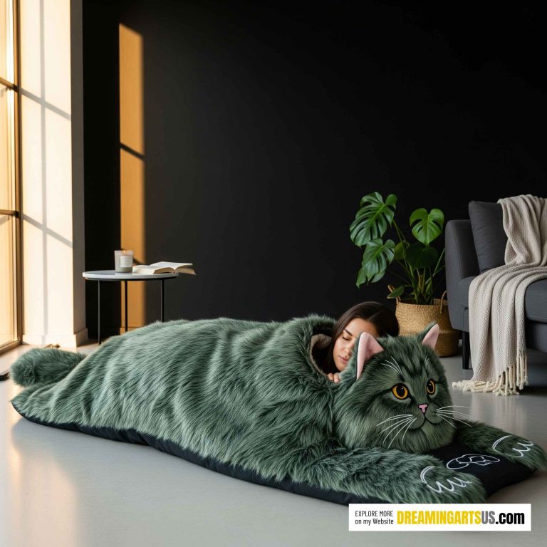 Fluffy Cat Sleeping Bags | Cozy, Cute & Purr-fectly Designed