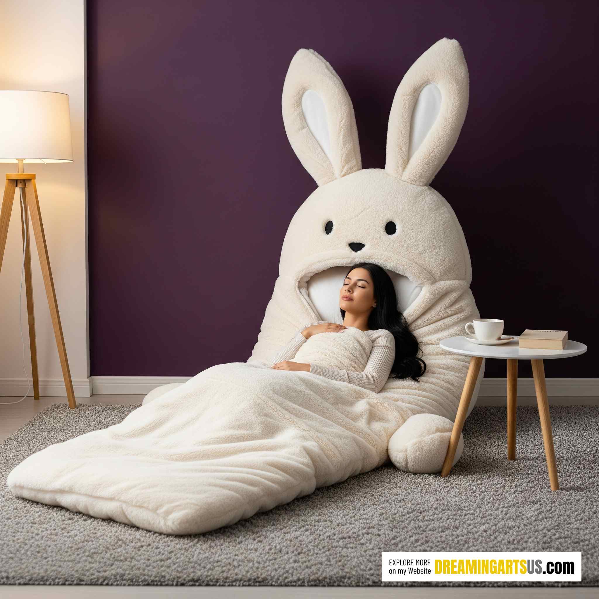 2025 Latest Fluffy Rabbit Sleeping Bag: A Must-Have for Bunny Lovers