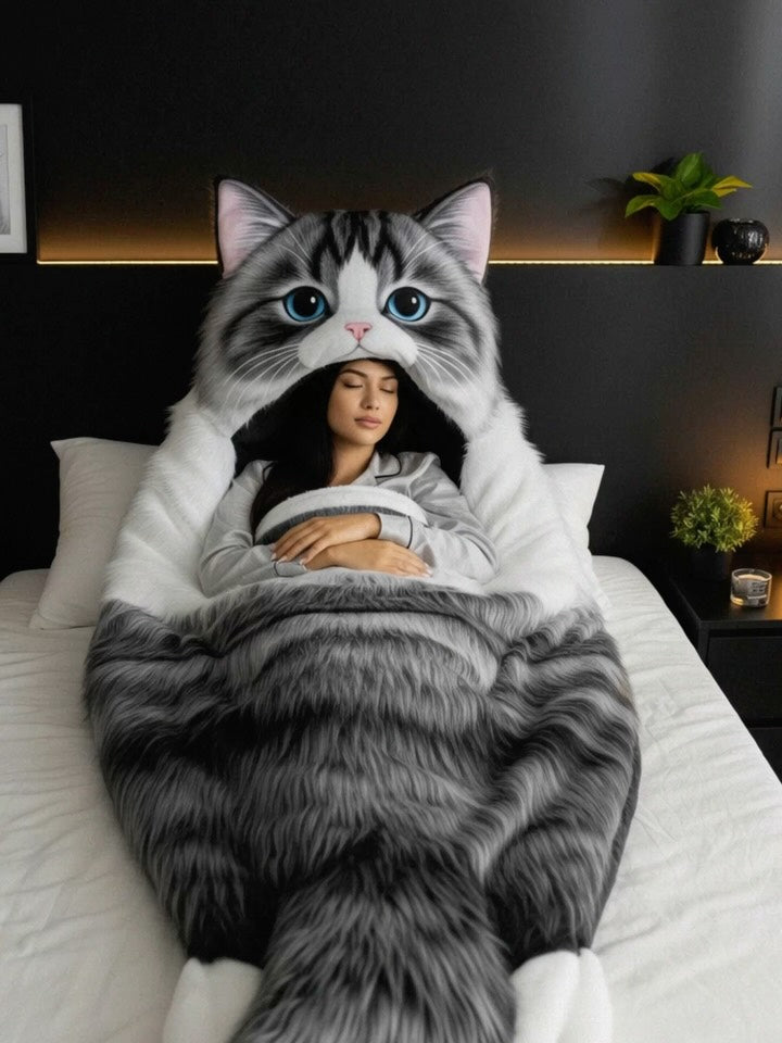 Fluffy Cat Sleeping Bags | Cozy, Cute & Purr-fectly Designed